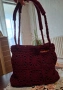 Дамска ръчно изплетена чанта, снимка 3