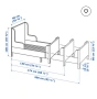 Детско разтегателно легло Икеа-BUSUNGE, снимка 10