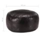 Пуф, черен, 60х30 см, естествена козя кожа 
Цвят: Черен
Материал: Естествена козя кожа