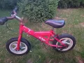 Малко детско колело без педали 12", снимка 1