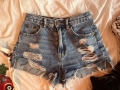 Дамски къси дънкови панталони, снимка 1