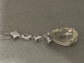 Изключително изискано сребърно колие с Топази , снимка 6