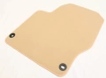Мокетни стелки за VW Sharan (1996-2010) / FORD Galaxy (1996-2006) / SEAT Alhambra (1996-2010) - бежо, снимка 1