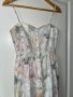 Нова елегантна ежедневна ленена рокля 100% лен пастелни цветови миди midi дължина , снимка 6