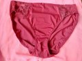 XL/2XL Бикина бордо странично с дантела , снимка 6