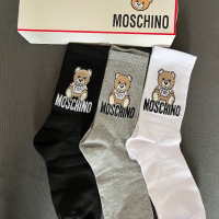 Чорапи moschino , снимка 1 - Дамски чорапи - 44984366