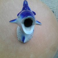 Порцеланов делфин шише за ракия, снимка 4 - Сервизи - 45875997