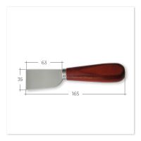 Нож за рязане и изтъняване на кожа със скосено острие тип длето, 35мм, снимка 2 - Други инструменти - 45178694