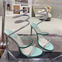 дамски елегантни обувки RENE CAOVILLA-реплика, снимка 6 - Дамски обувки на ток - 45389301
