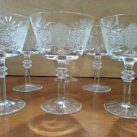 Кристални чаши , снимка 1 - Антикварни и старинни предмети - 45382535