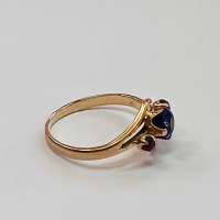Златен пръстен, снимка 3 - Пръстени - 45005204