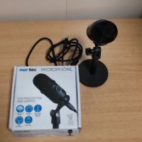 Микрофон NORTEC с метална стойка, снимка 1 - Микрофони - 45520596