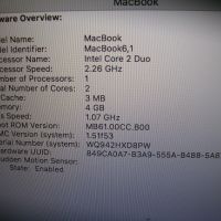 MacBook 6.1 от 2009 г. с Mac OS Catalina, снимка 12 - Лаптопи за дома - 45154468