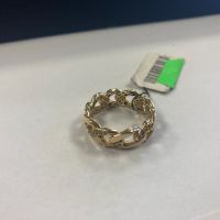 Дамски златен пръстен 4,36гр. размер 62, снимка 2 - Пръстени - 45113254