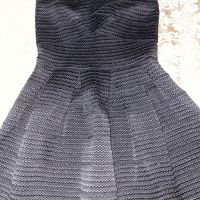 Дамска черна рокля ХС, снимка 3 - Рокли - 45302352