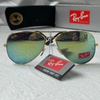 Ray-Ban RB3025 мъжки дамски слънчеви очила унисекс зелени огледални, снимка 4 - Слънчеви и диоптрични очила - 45430334