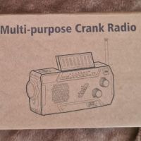 Wind Up Solar Crank Radio, 4000mAh соларно захранвано радио, аварийно ръчно радио, снимка 10 - Радиокасетофони, транзистори - 46199613