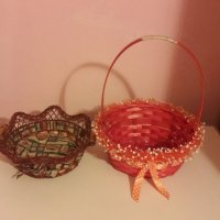 Великденска кошница и панер, снимка 1 - Декорация за дома - 45305679