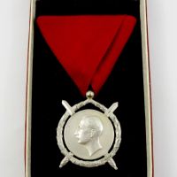 Орден за заслуга-Военно отличие-Цар Борис III-Сребро-Оригинал, снимка 5 - Колекции - 45684170