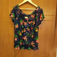 Блуза с цветя, снимка 2 - Тениски - 45510450