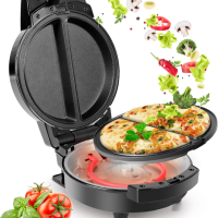 Duronic Dual Omelette Maker OM60, уред за готвене на омлети без обръщане, незалепващи плочи, 600 W, снимка 1 - Други - 44973999