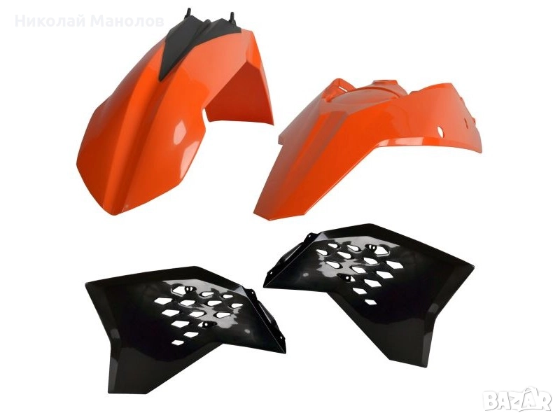 Спойлери комплект KTM SX, SX-F, XC 50-525 2007-2010, снимка 1