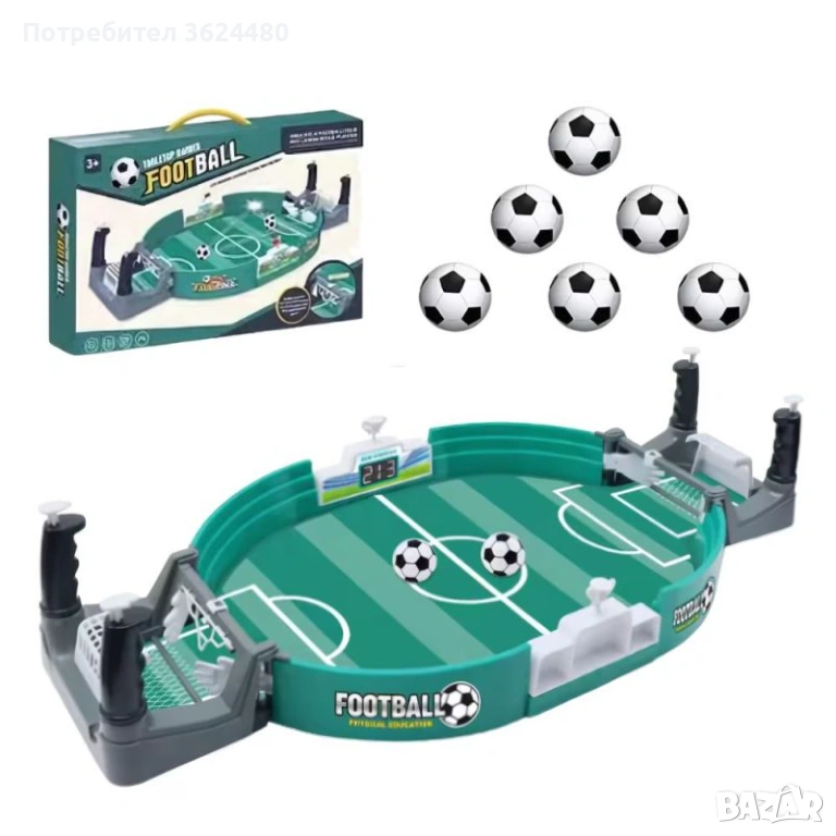 Интерактивен Настолен Футбол за Деца с лесно сглобяване 4649, снимка 1