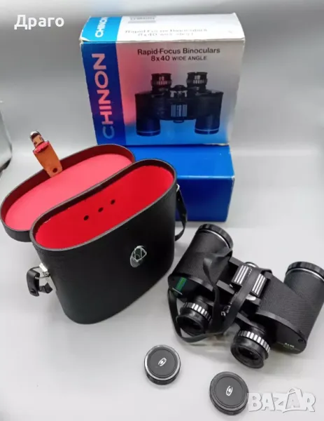 Японски бинокъл Chinon Rapid Focus 8x40 Wide Angle, снимка 1