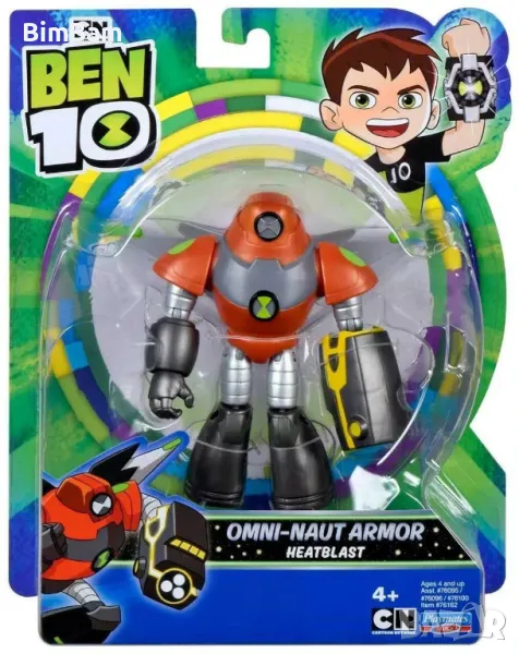 Оригинална фигурка Omni-Naut Armor Heatblast / BEN 10, снимка 1