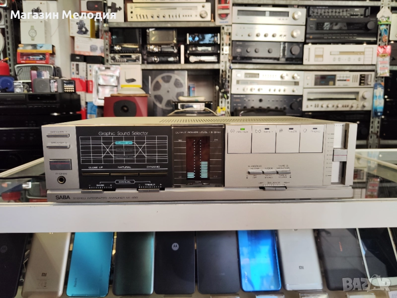 Ресийвър SABA MI 480 Две по 75 вата. В отлично техническо и визуално състояние., снимка 1
