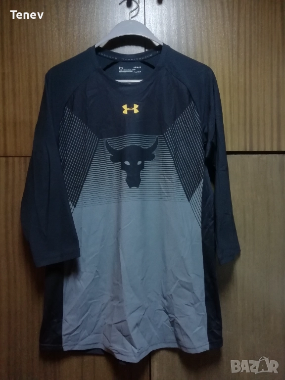The Rock Under Armour Chase Greatness Dwayne Johnson нова оригинална тениска блуза Fitness фитнес, снимка 1