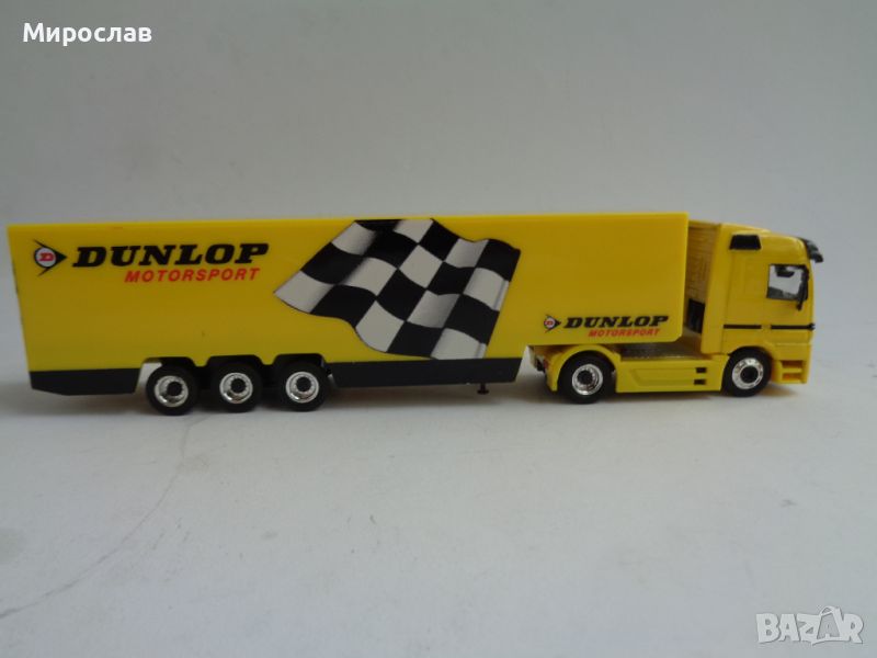 1:87 H0 SCHUCO MERCEDES ACTROS КАМИОН ТИР КОЛИЧКА МОДЕЛ, снимка 1