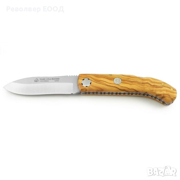 Сгъваем нож Puma IP Faisan Olive - 7,9 см, снимка 1