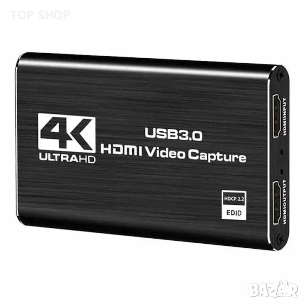 Сплитер HDMI 4K,, Sundiguer, 4K, HDMI, портове, USB3.0, Черен, снимка 1