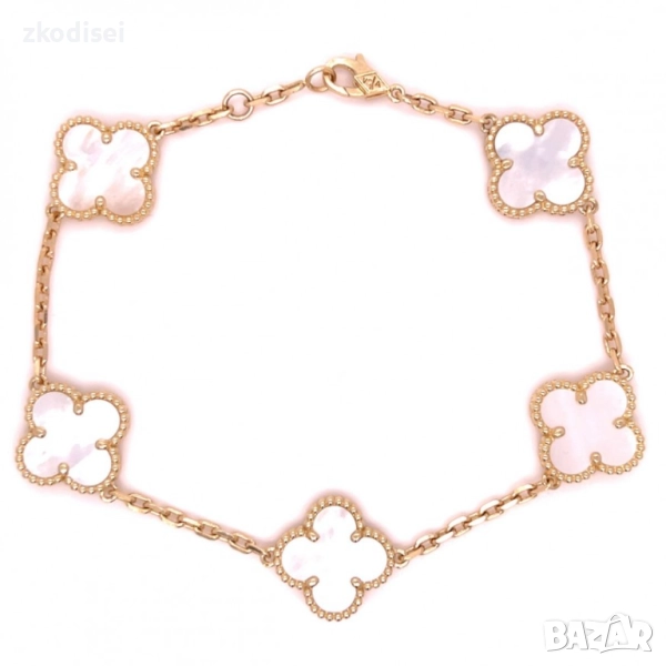 Златна мъжка гривна Cleef 10,16гр. 20,5см. 14кр. проба:585 модел:33700-3, снимка 1