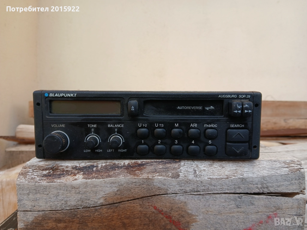 Оригинално ретро радио Blaupunkt-AUGSBURG.SQR-29., снимка 1