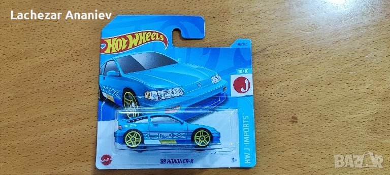 Hot Wheels - '88 Honda CR-X, снимка 1