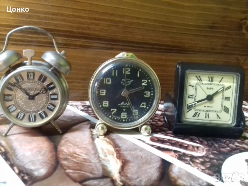 Лот будилници 4 механични, снимка 1