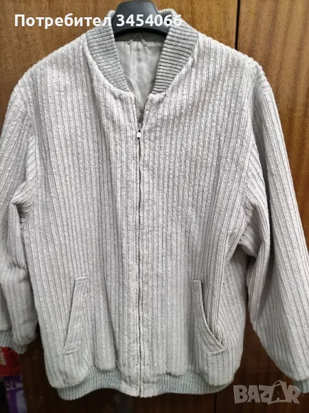 Мъжко кадифено яке - пролет, есен. , снимка 1