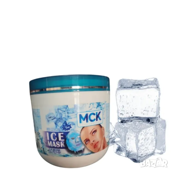 Ледена маска за лице, MCK Ice Mask,  интензивно освежаваща и хидратираща формула, снимка 1