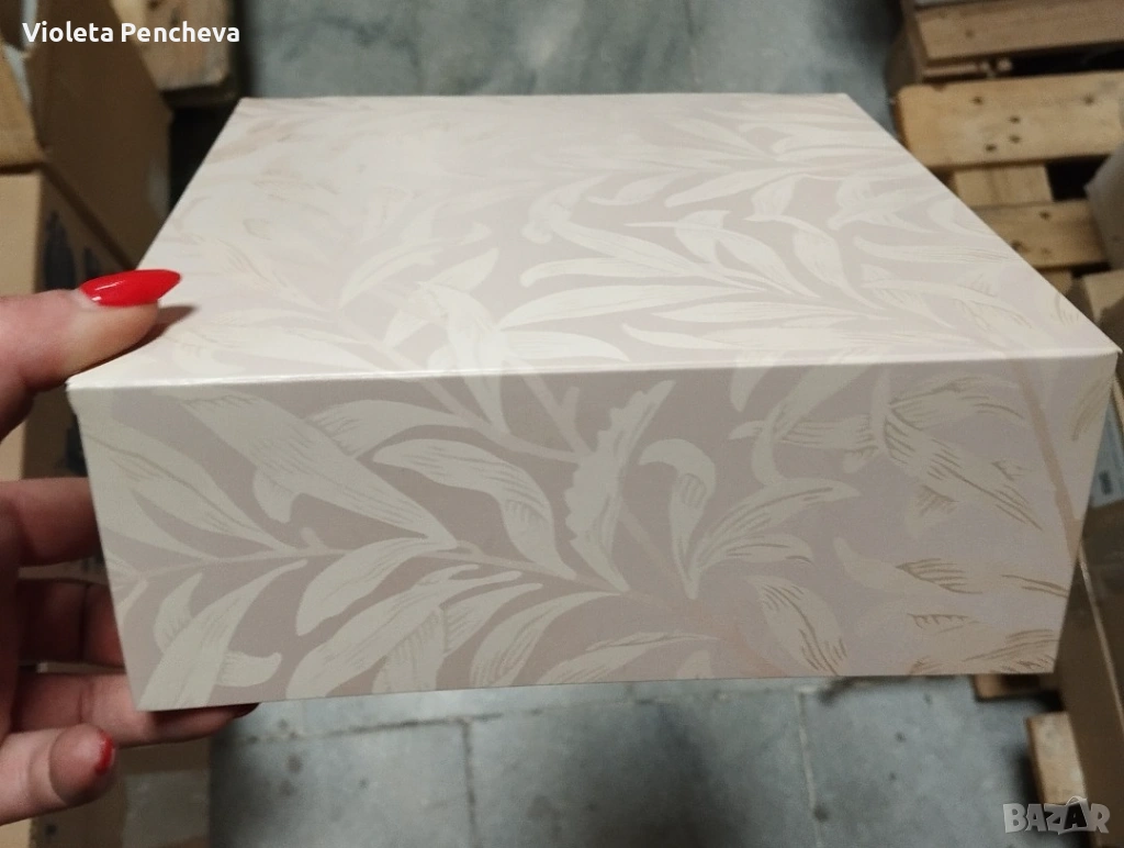 Картонена кутия 20х20х8, снимка 1