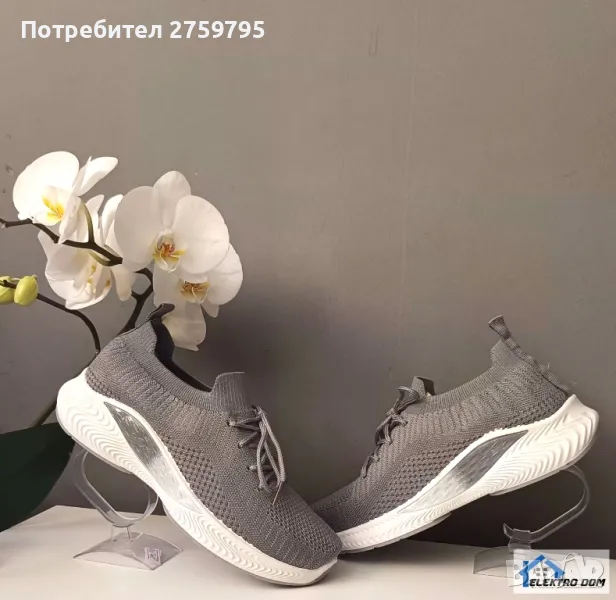 Леки текстилни дамски маратонки Ms Viva;Сив

Код на продукта: Viva Grey, снимка 1