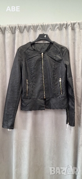 Дамско кожено яке 1, снимка 1
