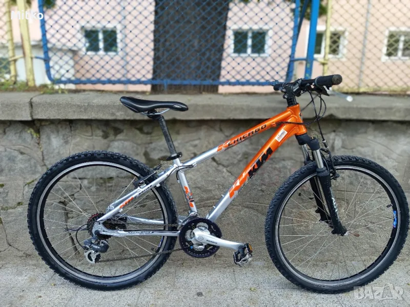 26 цола алуминиев велосипед КТМ като нов в перфектно състояние внос от Германия много лек , снимка 1