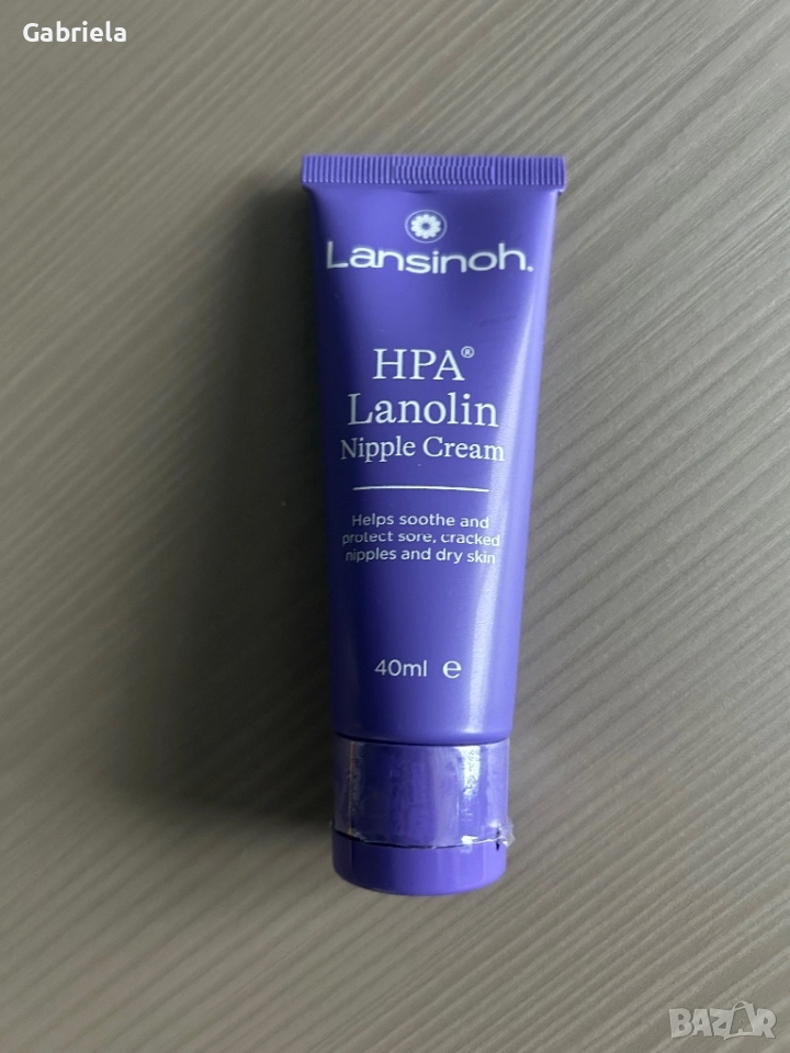 Продавам крем за зърна Lansinoh, снимка 1
