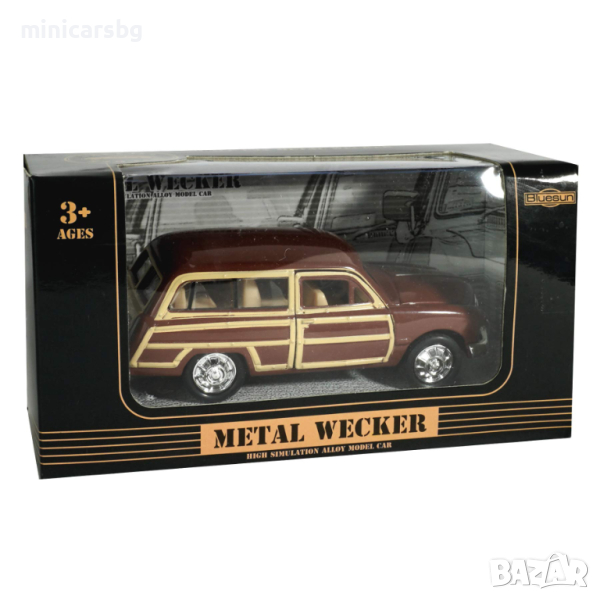 Метални колички: 1949 Woody Wagon, снимка 1