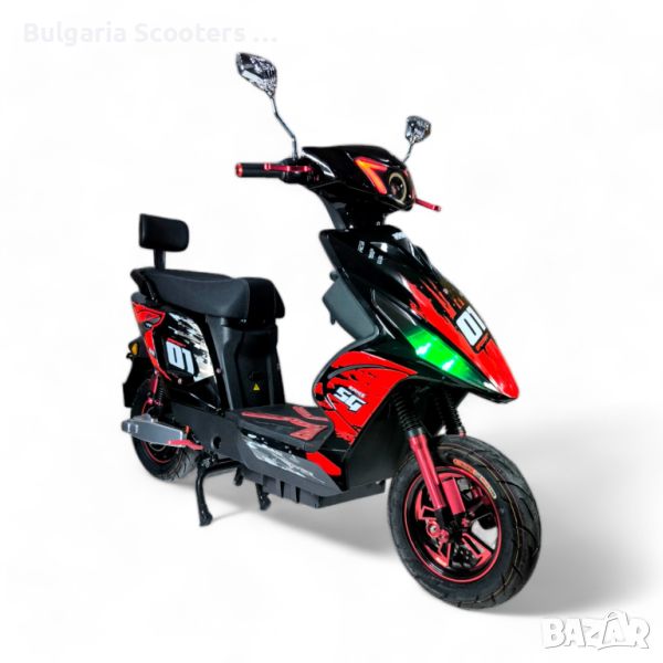 Eлектрически скутер MaxMotors Racing SG 3000W Red, снимка 1