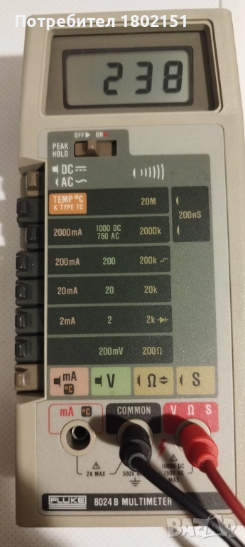 FLUKE 8024B, снимка 1