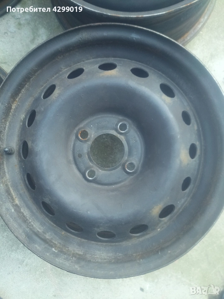 метални джанти 15-ки!, снимка 1