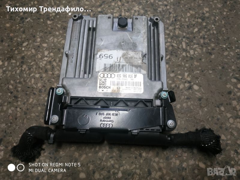 ECU компютър AUDI A6 2.0 TDI, 0 281 011 850, 0281011850, 03G 906 016 BF, 03G906016BF, EDC16U31, снимка 1